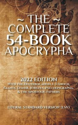 What Are the 14 Books of the Apocrypha PDF: A Diverse Exploration