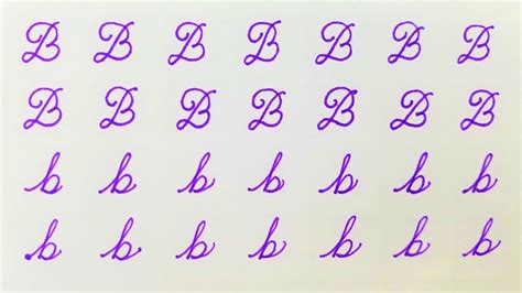 What Does a Cursive B Look Like, and How It Emerges from Traditional Script?